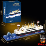 Load image into Gallery viewer, Titanic Creative Luxury Iceberg Cruise Ship Boat Wreck Set - BestShop