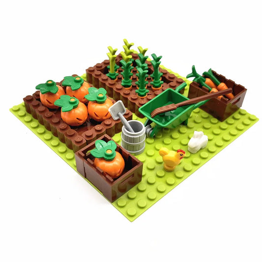 Farm Animals Trees Plants Building Blocks