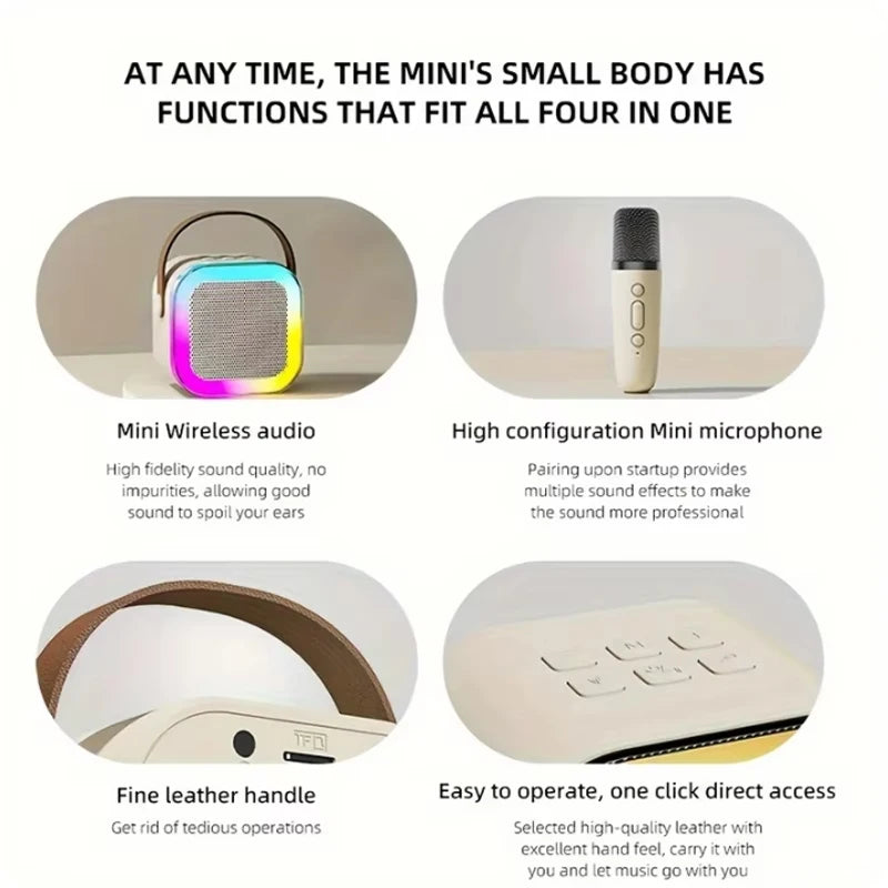 Mini Karaoke Machine for Kids