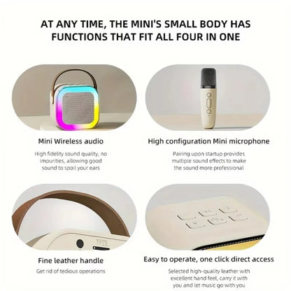 Mini Karaoke Machine for Kids