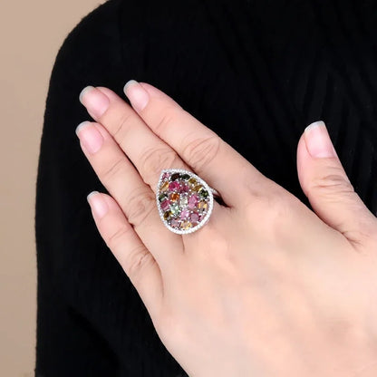 Natural Tourmaline Ring