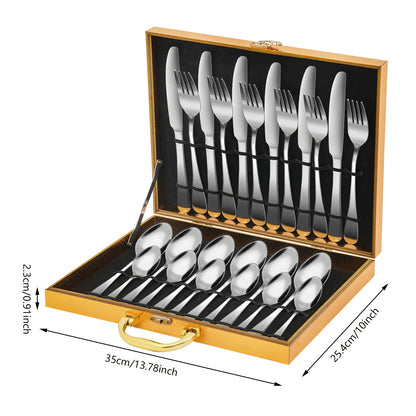 Flatware Set Stainless Steel Silverware Cutlery
