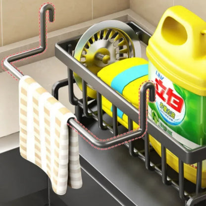 Multifunctional Sponge Rack Drainer Kitchen Shelf