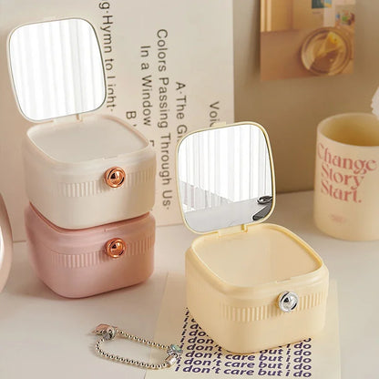 Portable Travel Jewelry Organizer Box