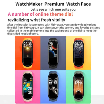 M6 Smart Watch Men Women Fitness Smart Bracelet