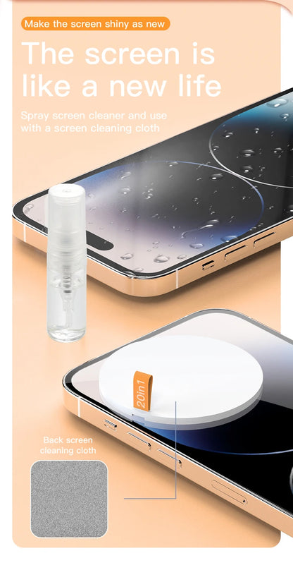 Kit de nettoyage 20 en 1 pour ordinateur