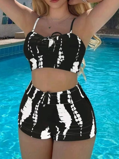 2023 High Waist Drawstring Bikini - BestShop