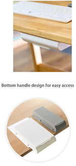 Load image into Gallery viewer, Hidden Storage Box Desk Storage Drawer
