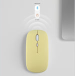 Load image into Gallery viewer, Macaron Rechargeable Wireless Bluetooth Mouse 2.4G USB - BestShop
