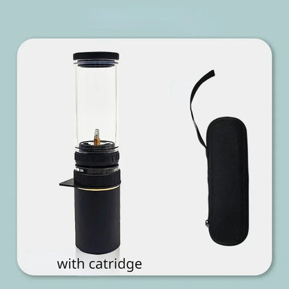 Mini Portable Outdoor Camping Gas Candle