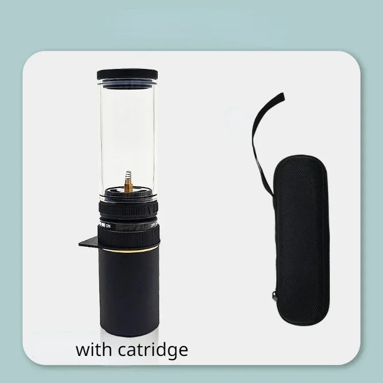 Mini Portable Outdoor Camping Gas Candle