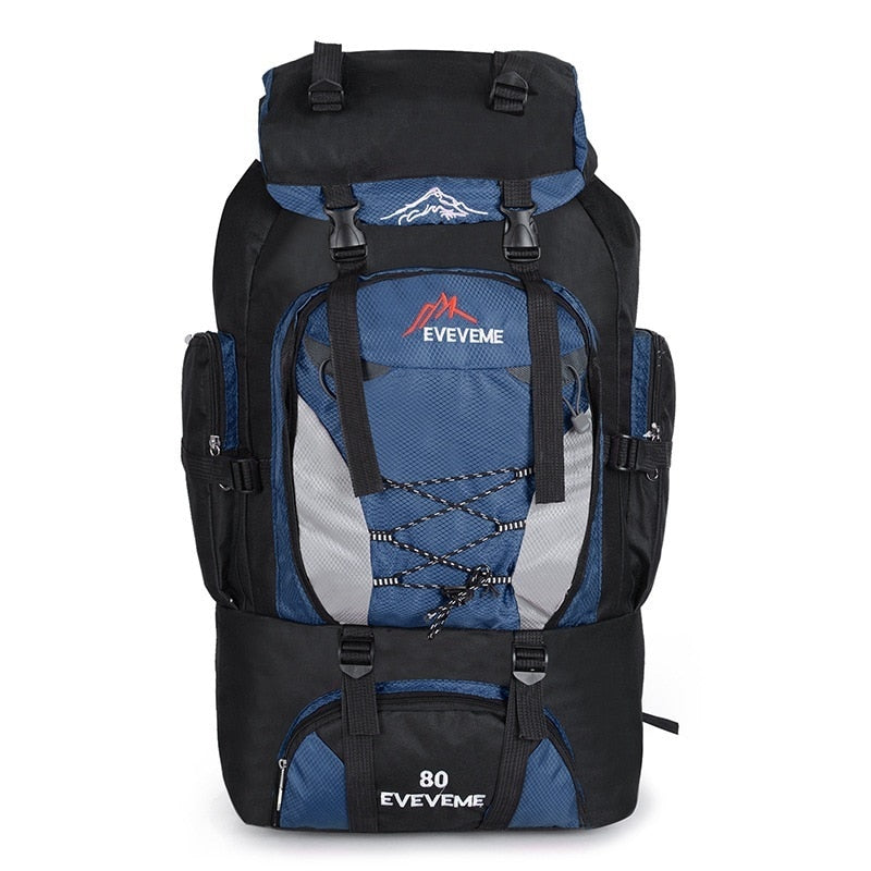 80L Large Waterproof Climbing Hiking Backpack - BestShop