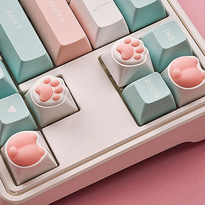 Cute Cat Paw Keycaps For Mechanical Keyboard 1PC