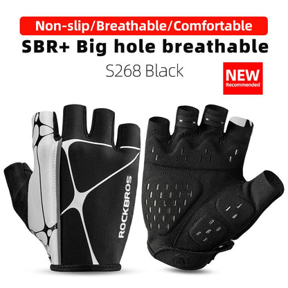 Cycling Gloves Half Finger Shockproof Wear - BestShop