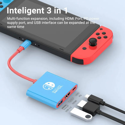 Switch Dock 4K HDMI USB 3.0 Hub Adapter