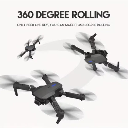 E88Pro Foldable RC Drone 4K/1080P HD Cam
