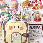 Load image into Gallery viewer, Paper Waffle Quiet Colorful Bread Cartoon Book
