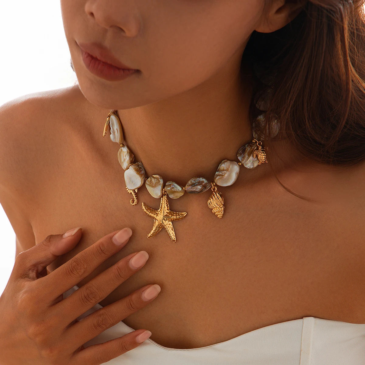 Bohemian Irregular Chain Necklace