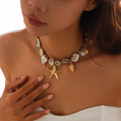 Bohemian Irregular Chain Necklace
