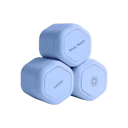3Pcs Portable Magnetic Cosmetic Dispenser