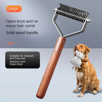 Self-Cleaning Pet Grooming Brush