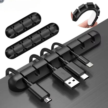 Adhesive Cable Holder Clips