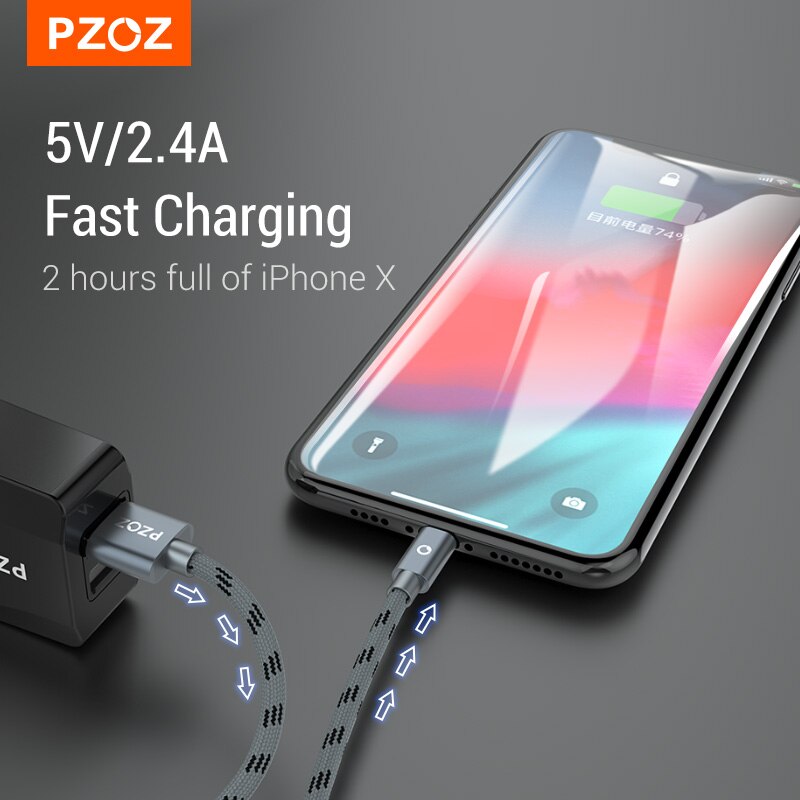 PZOZ Usb Cable For iPhone iPad Fast Charging Cable - BestShop