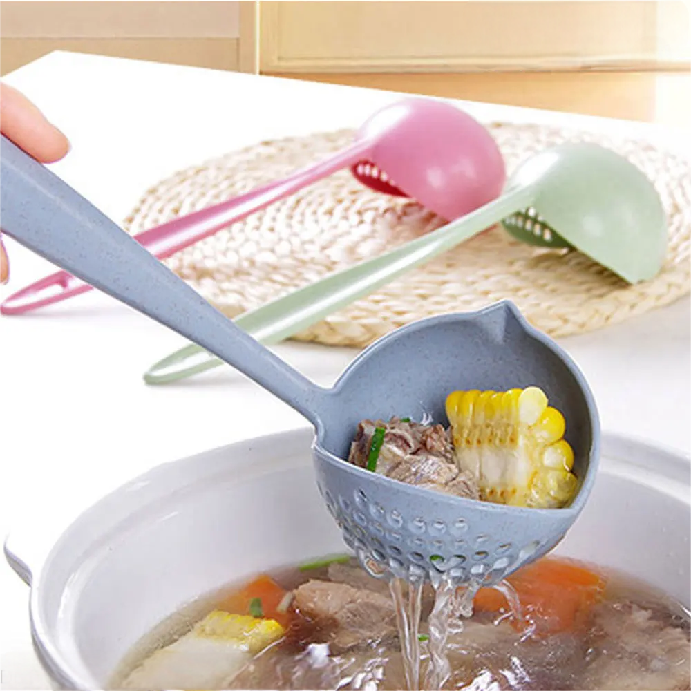 Kitchen Spoon Filter 2 in 1 Spoon