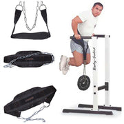 Thick Neoprene Weight Lifting Belt with Chain Dipping Belt - BestShop