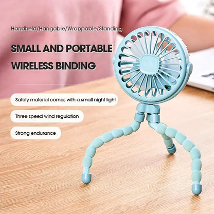 Portable Oscillating Pram Mini Fan Mini