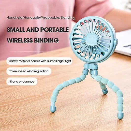 Portable Oscillating Pram Mini Fan Mini