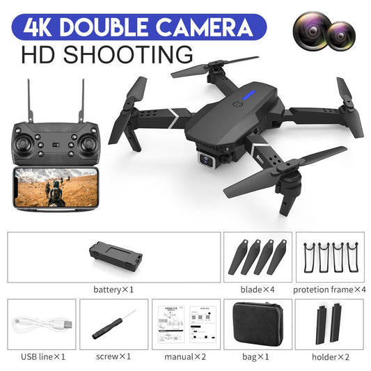 E88 Pro RC Drone 4K Professinal 1080P Wide Angle HD Camera - BestShop