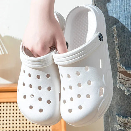 Summer Hollow Out Closed Toe Sandals