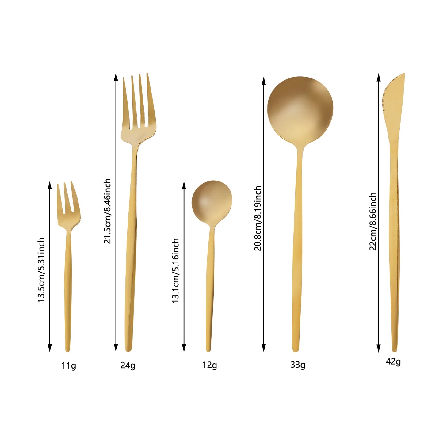 Flatware Set Stainless Steel Silverware Cutlery