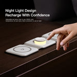 Load image into Gallery viewer, Essager 3 in 1 Magnetic 15W Wireless Foldable Charger - BestShop