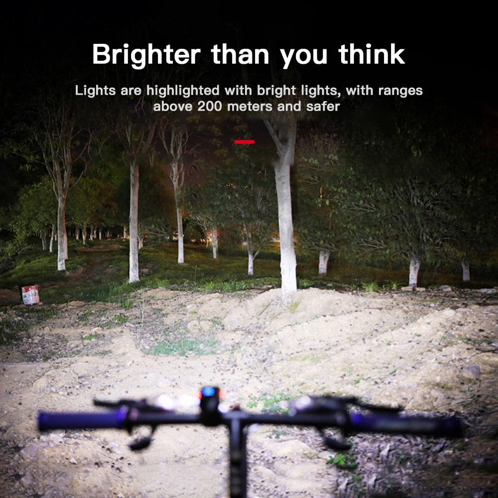 LED Bicycle Light 1000LM USB Rechargeable Bike Front Lamp - BestShop