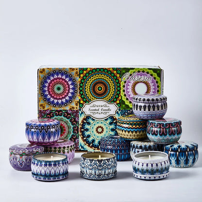 Obisesio 12pc Scented Candles Set