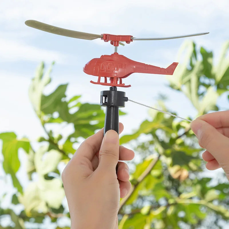 Pull Line Helicopter Fly Drawstring