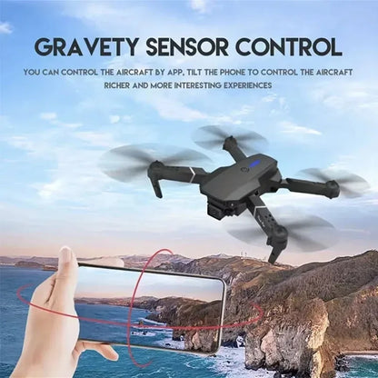 E88Pro Foldable RC Drone 4K/1080P HD Cam