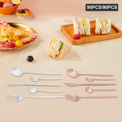 Flatware Set Stainless Steel Silverware Cutlery