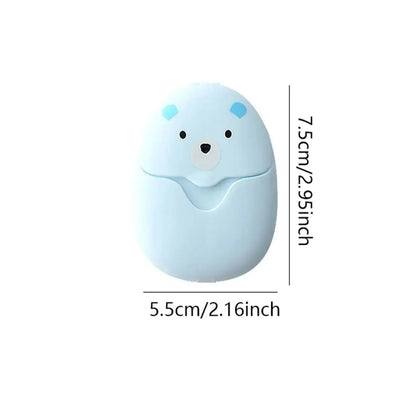 50pcs Water-Soluble Paper Soap Sheets