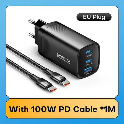 ASOMETECH USB Type C Charger 65W 45W Quick Charger - BestShop