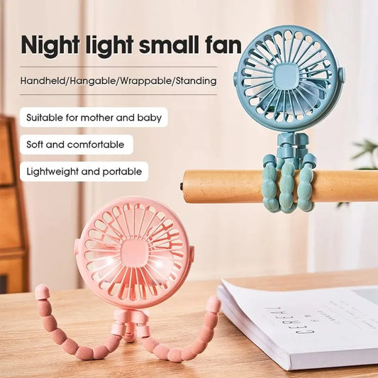 Portable Oscillating Pram Mini Fan Mini