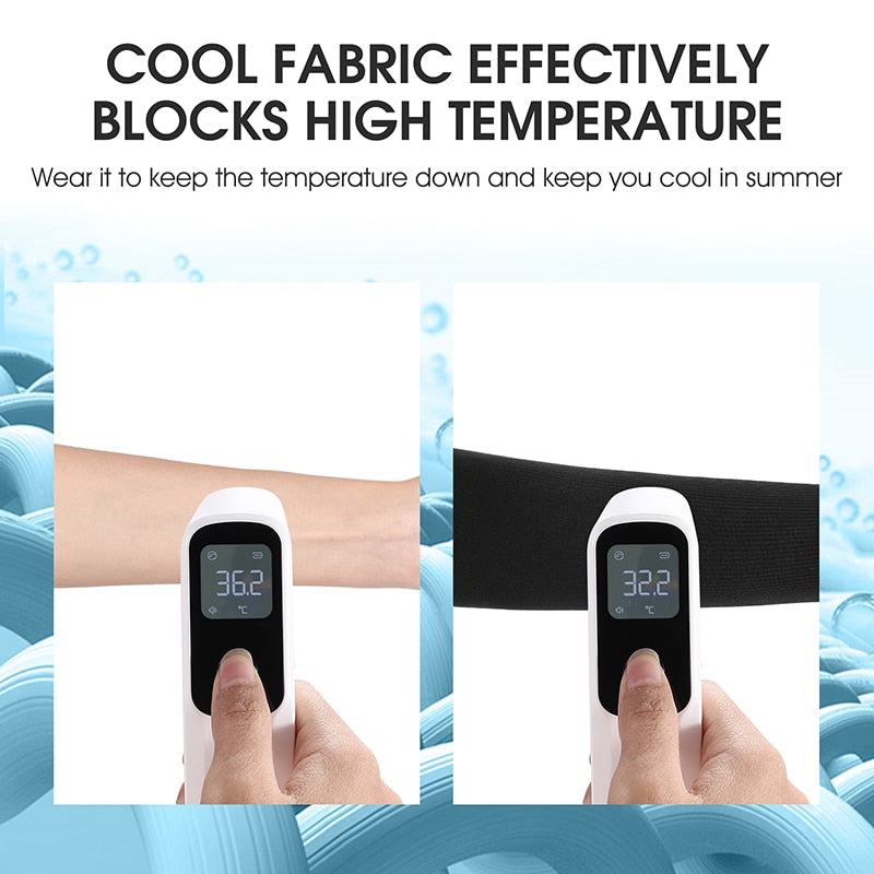 Arm Sleeves Ice Fabric Breathable Quick Dry - BestShop