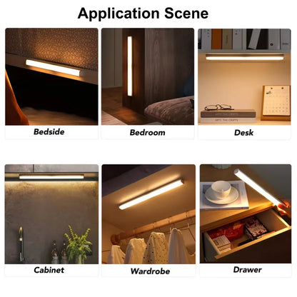 Rechargeable Motion Sensor LED Bar Light