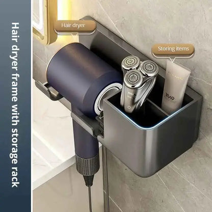 Hair Dryer Storage Rack