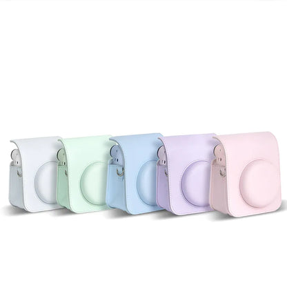 For Instax Mini 12 Camera Case PU Leather