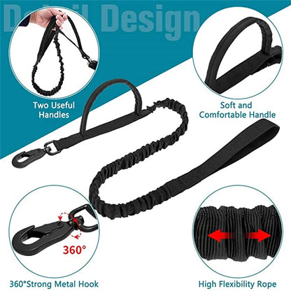 Durable Tactical Dog Collar and Leash