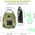 Load image into Gallery viewer, Water Bags 20L Outdoor Camping Hiking Solar Shower Bag - BestShop
