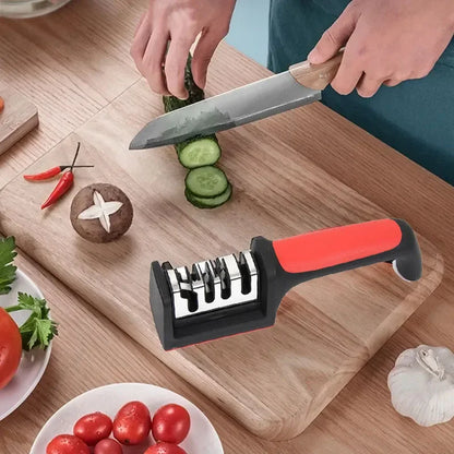 Aiguiseur de couteaux de cuisine à 4 segments 